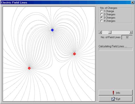 electric field charge simulator